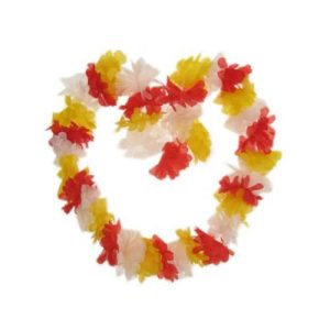 Hawaii Garland Oeteldonk Red/White/Yellow
