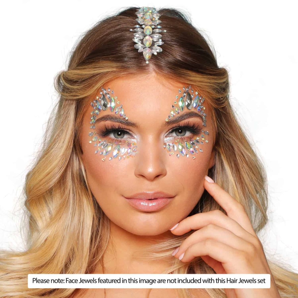 PaintGlow – Glitter Me Up Hair Root Jewels – Crown jewels - Afbeelding 3