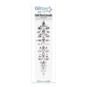 PaintGlow – Glitter Me Up Hair Root Jewels – Crown jewels