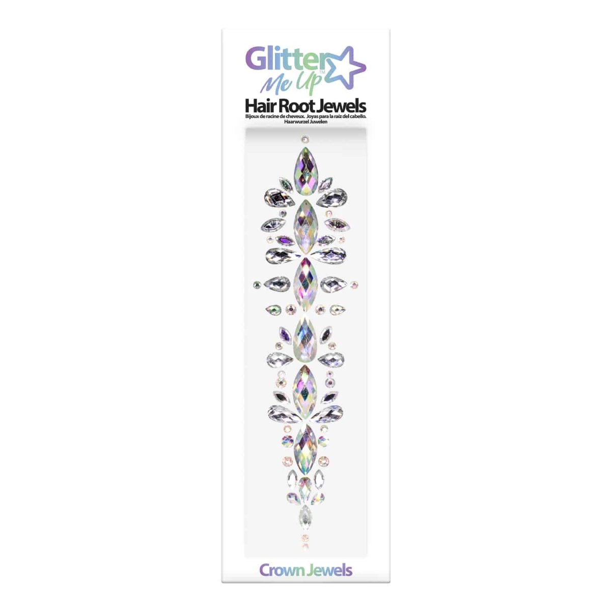 PaintGlow – Glitter Me Up Hair Root Jewels – Crown jewels - Afbeelding 2