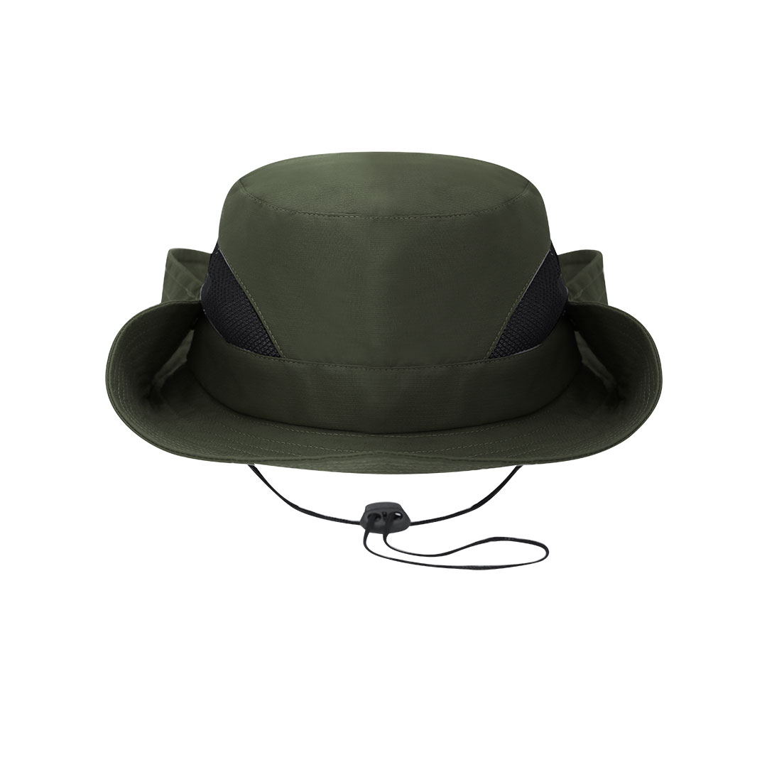 Chapeau safari avec maille – Vert jungle - Afbeelding 3
