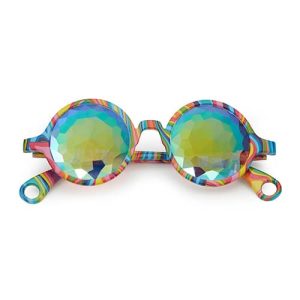Original caleidoscoop bril Pride regenboog | big flower