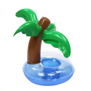 Inflatable Palm Tree Cup Holder