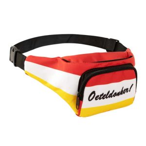 Bauchtasche Oeteldonk rot/weiß/gelb