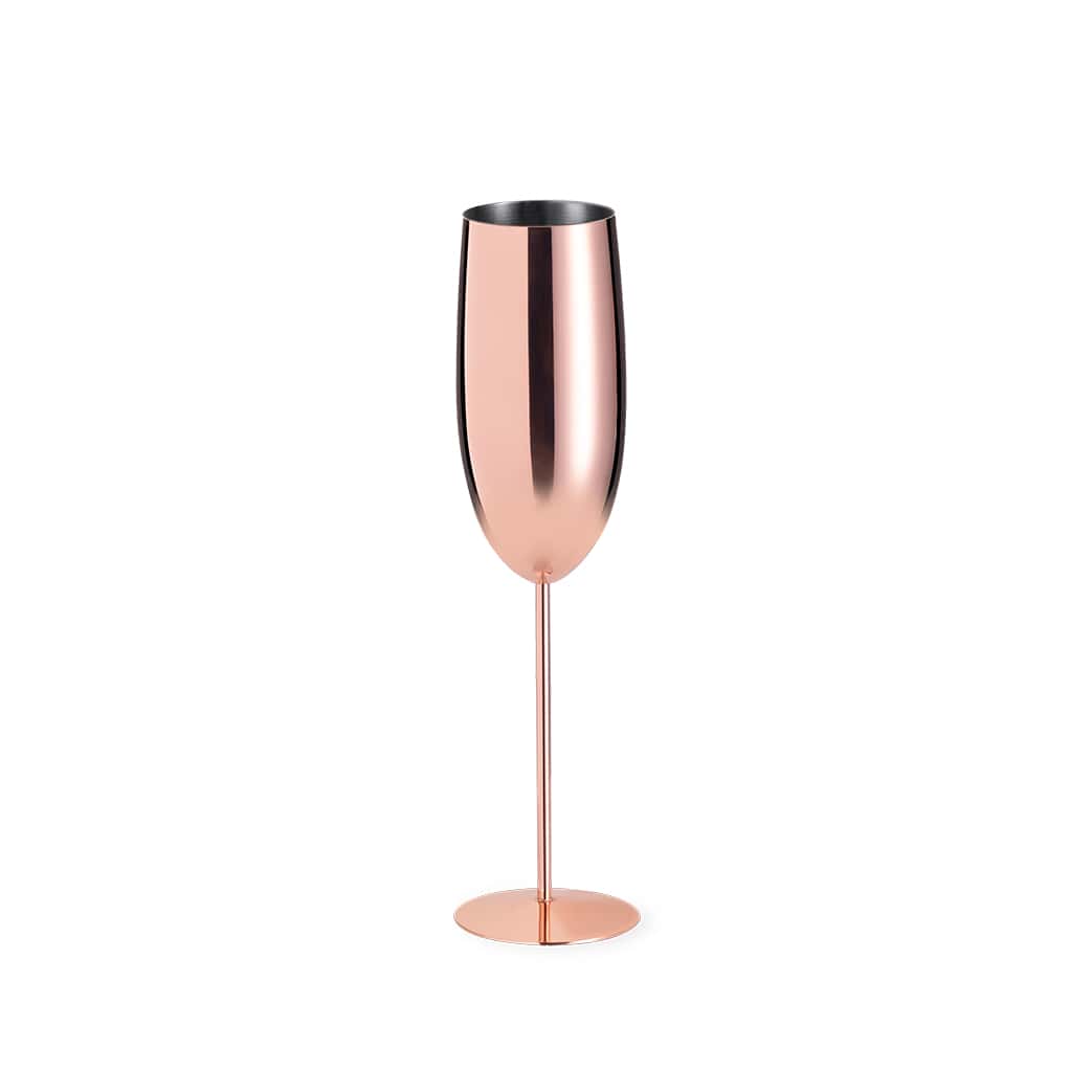 Ensemble de flûtes à champagne – Or rose - Afbeelding 3