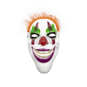 Halloween creepy clown masker