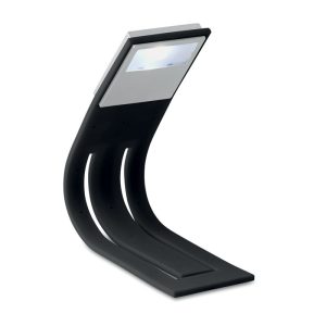 2 en 1 lampe de lecture et marque-page noir