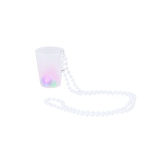 Verre à Shot avec Éclairage LED et Corde de Perles – 50 ml – PS