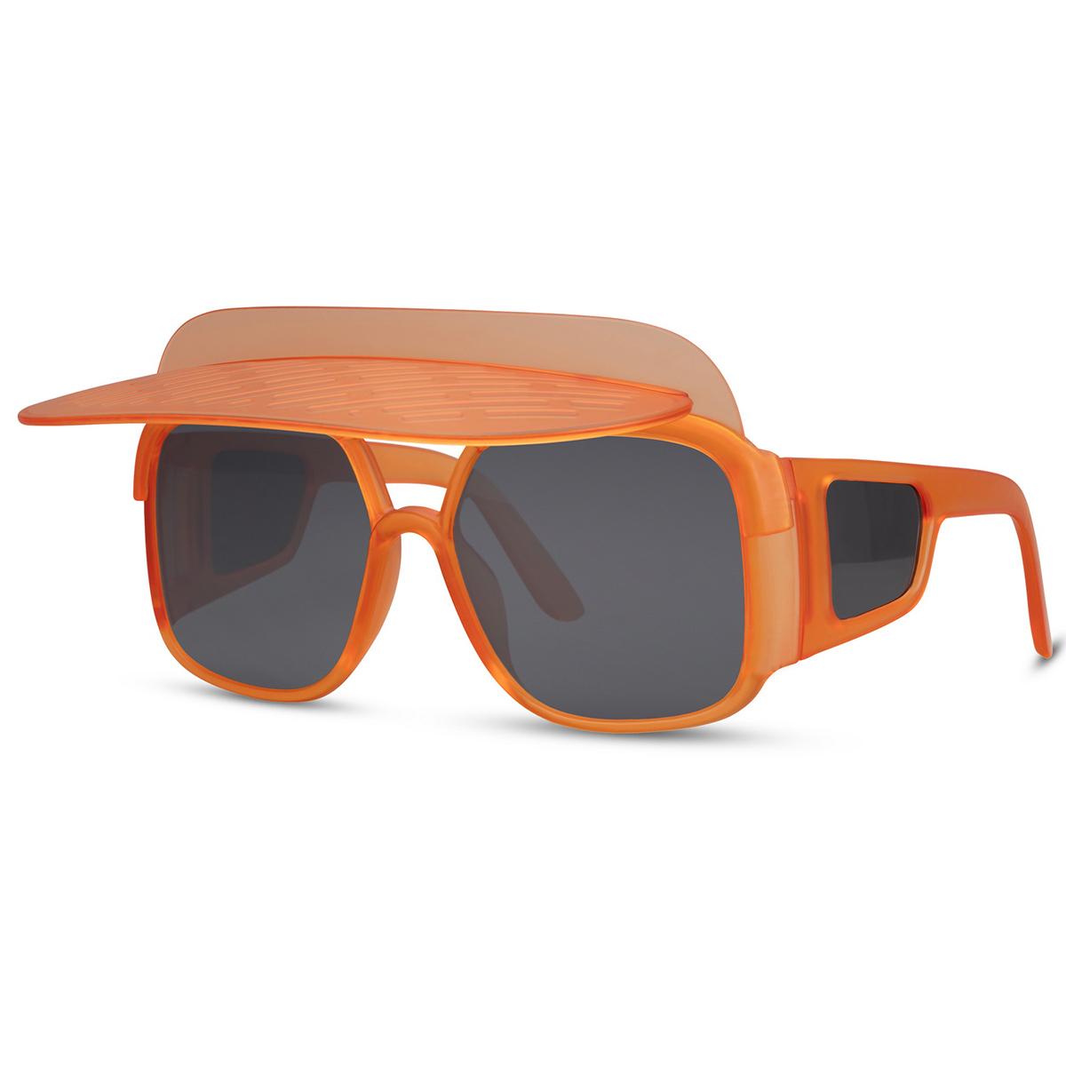 Sonnenbrille mit Sonnenblende orange - Afbeelding 2