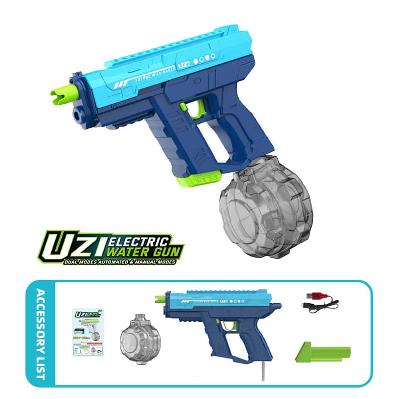 Elektrisch automatisch waterpistool – Blauw - Afbeelding 2