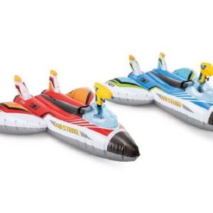 INTEX opblaasbaar vliegtuig met waterpistool